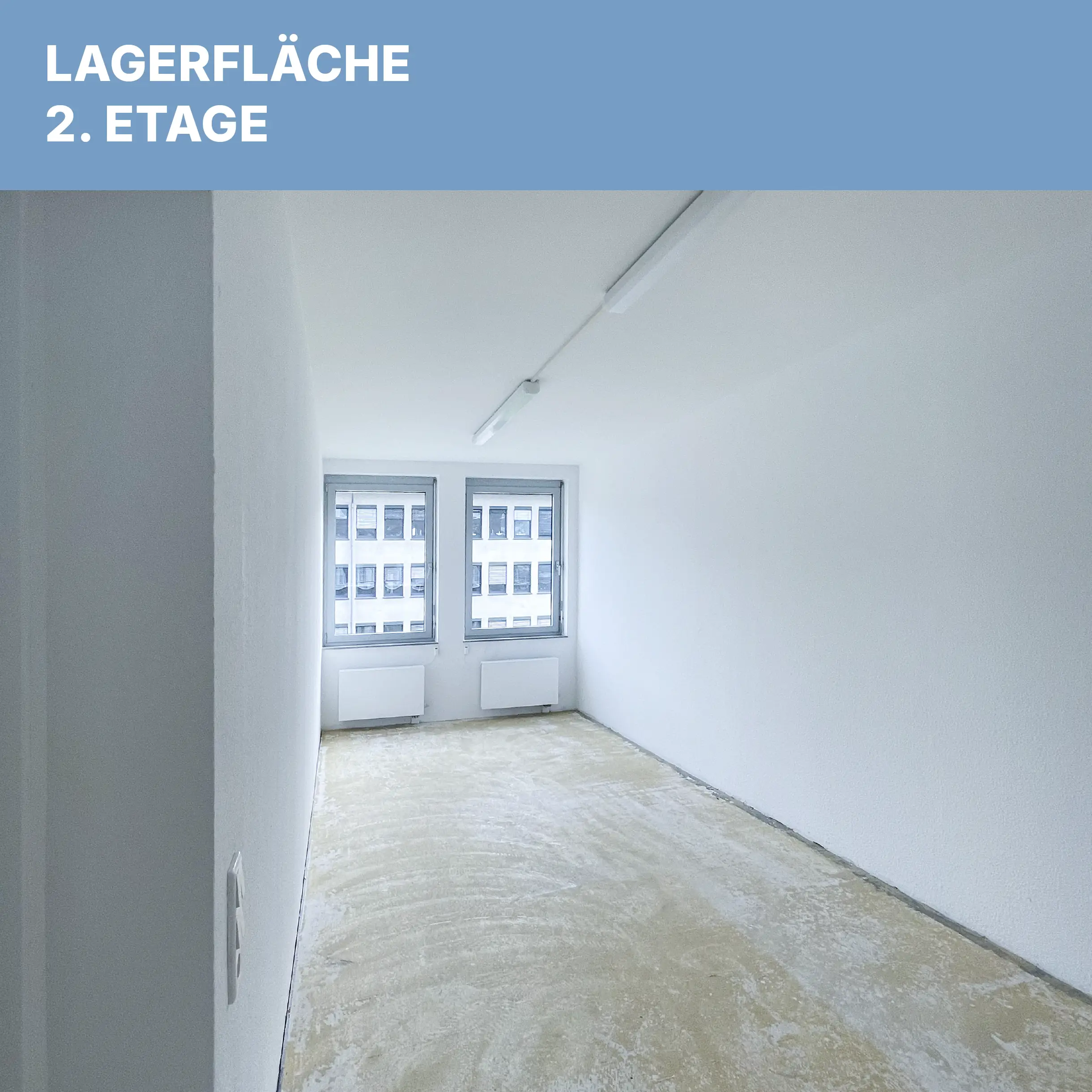 TrimontePark Lagerfläche zweite Etage